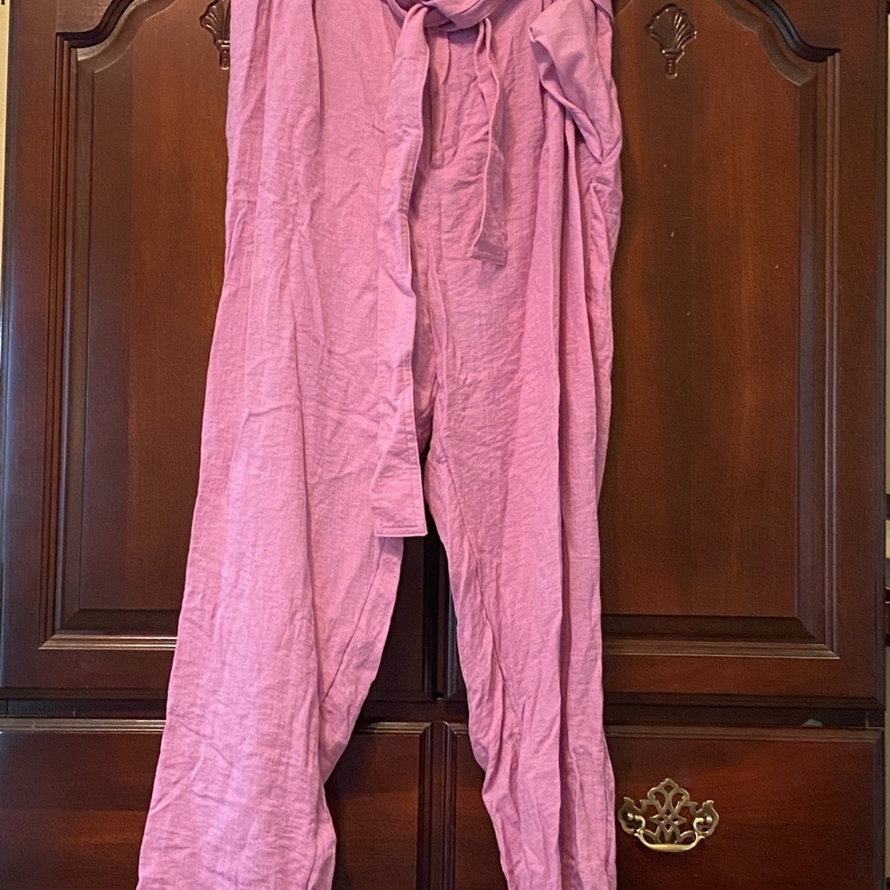 A New Day Pink Textured Fabric